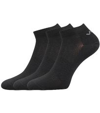 Unisex sportovní ponožky - 3 páry Metys Voxx černá