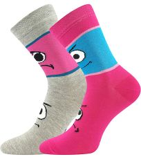 Dětské obrázkové ponožky - 2 páry Tlamik Boma