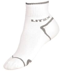 Sportovní ponožky polovysoké 9A009 LITEX Bílá