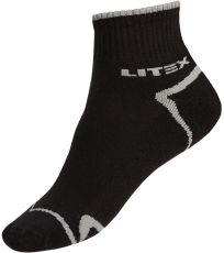 Sportovní ponožky polovysoké 9A009 LITEX černá