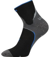 Unisex ponožky - 3 páry Maxter silproX Voxx černá