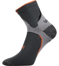 Unisex ponožky - 3 páry Maxter silproX Voxx tmavě šedá