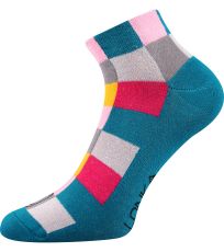 Unisex trendy ponožky - 3 páry Becube Lonka mix D