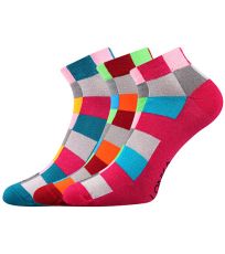 Unisex trendy ponožky - 3 páry Becube Lonka