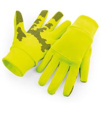 Sportovní softshellové rukavice B310 Beechfield Fluorescent Yellow