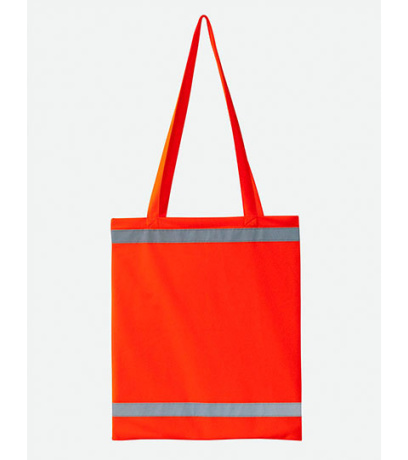 Korntex Reflexní nákupní taška KX105 Signal Orange ca. 38 x 42 cm