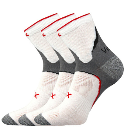 Voxx Maxter silproX Unisex ponožky - 3 páry BM000000608000100388 bílá 35-38 (23-25)