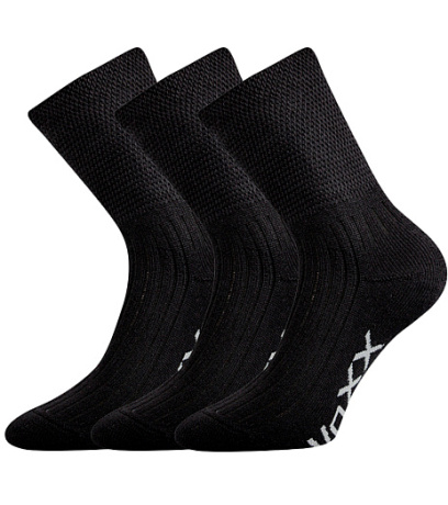 Voxx Stratos Pánské froté ponožky - 3 páry BM000000611000100381 černá 39-42 (26-28)
