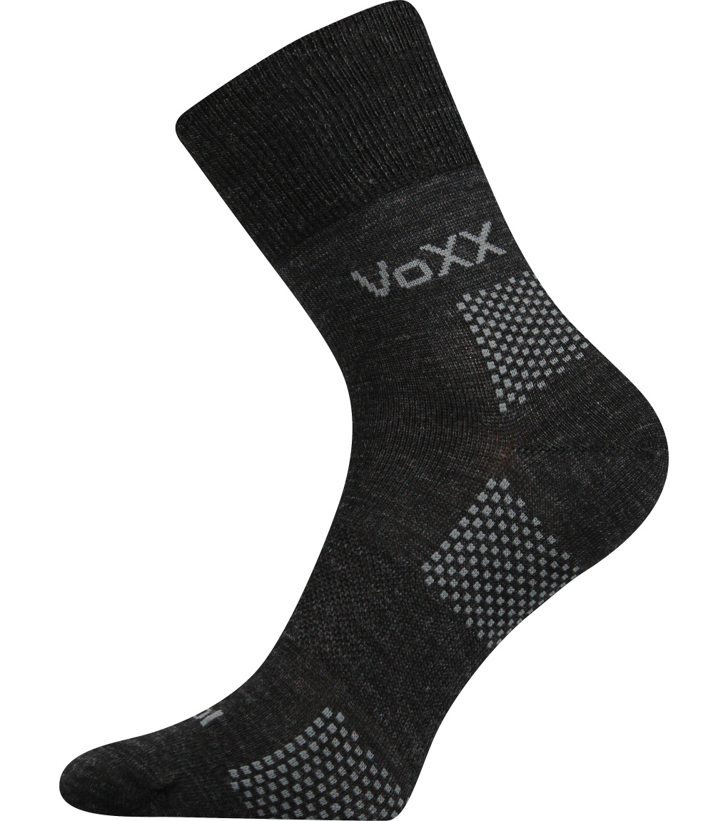 Pánské ponožky s volným lemem Orionis ThermoCool Voxx tmavě šedá
