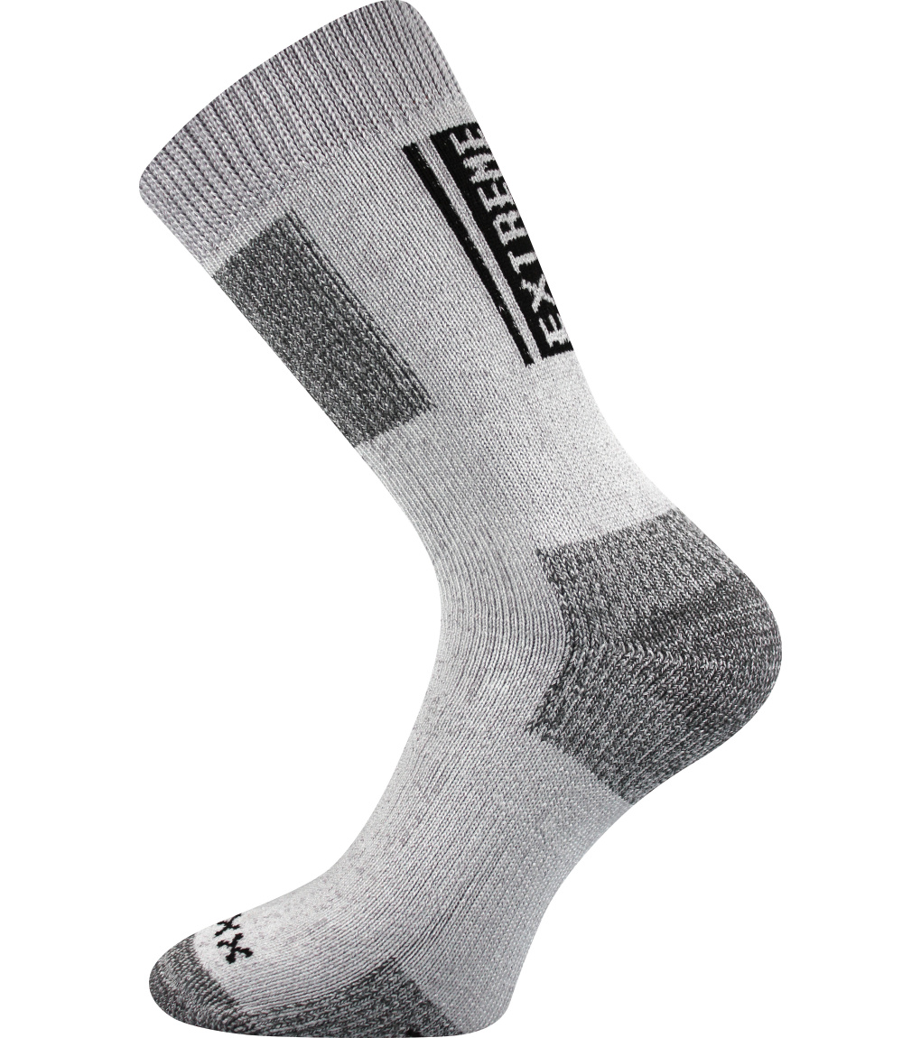 Voxx Extrém Pánské froté ponožky BM000000636200101329 New světle šedá 39-42 (26-28)