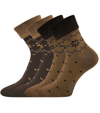 Lonka Frotana Dámské teplé ponožky - 2 páry BM000000861800102718 caffee brown 39-42 (26-28)
