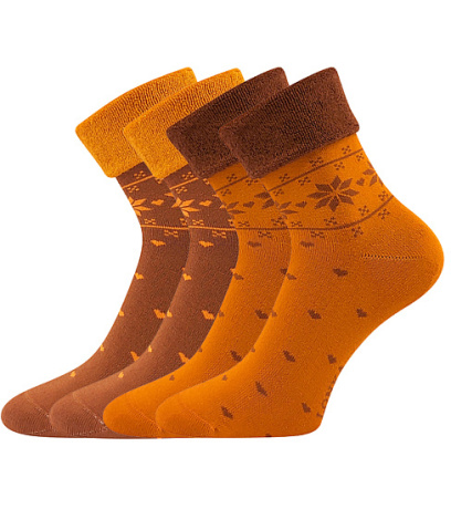 Lonka Frotana Dámské teplé ponožky - 2 páry BM000000861800102718 ginger 39-42 (26-28)
