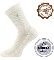 Sportovní merino ponožky Twarix Voxx bílá