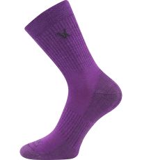 Sportovní merino ponožky Twarix Voxx fialová
