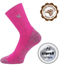Sportovní merino ponožky Twarix Voxx fuxia