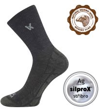 Sportovní merino ponožky Twarix Voxx tmavě šedá