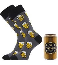 Pánské trendy ponožky PiVoXX + plechovka Voxx vzor A