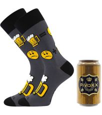 Pánské trendy ponožky PiVoXX + plechovka VoXX®