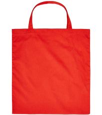 Bavlněná taška s krátkými uchy XT902 Printwear Red -ca. Pantone 186C