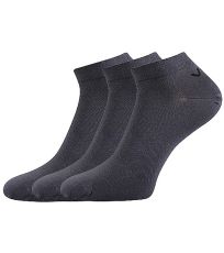 Unisex sportovní ponožky - 3 páry Metys Voxx tmavě šedá