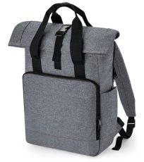 Unisex batoh na notebook 19 l BG118L BagBase Grey Marl