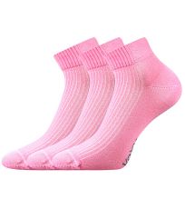 Unisex sportovní ponožky - 3 páry Setra Voxx růžová