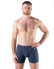 Pánské boxerky s delší nohavičkou 74090P GINA lékořice