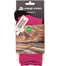 Unisex vysoké ponožky PHALTE ALPINE PRO fuchsie