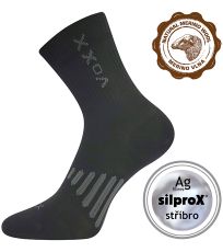 Unisex sportovní merino ponožky Powrix Voxx černá