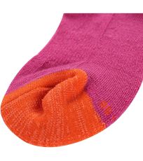 Unisex vysoké ponožky PHALTE ALPINE PRO fuchsie