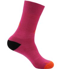Unisex vysoké ponožky PHALTE ALPINE PRO fuchsie