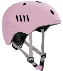 Juniorská cyklistická BMX přilba růžová PUMPTRACK Spokey