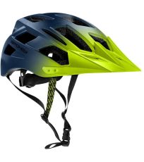 Cyklistická přilba s LED červenou blikačkou - modro-zelená POINTER Spokey