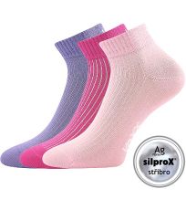 Dětské sportovní ponožky - 3 páry Setra dětská Voxx mix A - holka