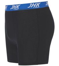Pánské dlouhé boxerky - 3 páry JHK901 JHK Black