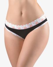 Dámské bokové kalhotky se širokým bokem 16178P GINA