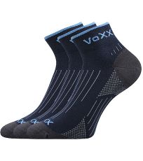 Unisex sportovní ponožky - 3 páry Azul Voxx tmavě modrá