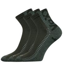 Pánské sportovní ponožky - 3 páry Revolt Voxx khaki