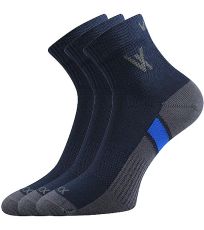 Unisex sportovní ponožky - 3 páry Neo Voxx tmavě modrá II