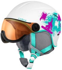 Lyžařská helma se štítem TWISTER VISOR RELAX