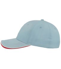 Kšiltovka s prohnutým kšiltem ZOPI Atlantis Light Blue