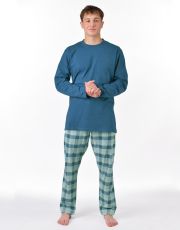 Pánské dlouhé pyžamo 79193P GINA