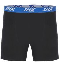 Pánské dlouhé boxerky - 3 páry JHK901 JHK Black