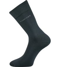 Pánské společenské ponožky - 1 pár Comfort Boma tmavě šedá