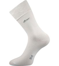 Unisex ponožky s volným lemem - 3 páry Desilve Lonka bílá