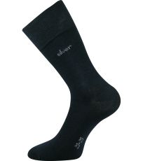 Unisex ponožky s volným lemem - 3 páry Desilve Lonka tmavě modrá
