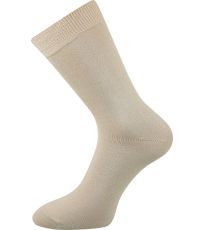 Pánské bavlněné ponožky - 3 páry Habin Lonka béžová
