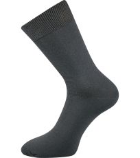 Pánské bavlněné ponožky - 3 páry Habin Lonka tmavě šedá