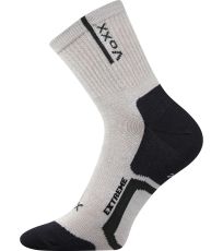 Unisex sportovní ponožky Josef Voxx světle šedá