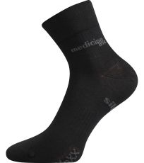 Unisex ponožky s volným lemem Mission Medicine Voxx černá